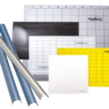 Planchas de pegamento para trampas de luz.